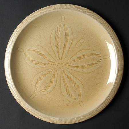Sea Sculptures Sand Dinner Plate