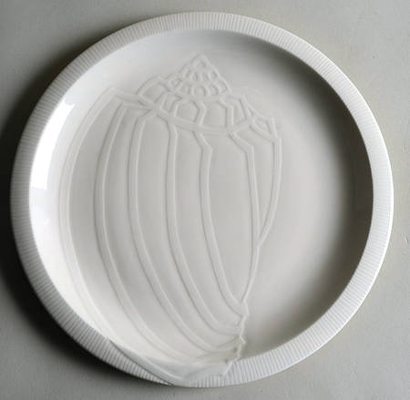 Sea Sculptures White Dinner Plate