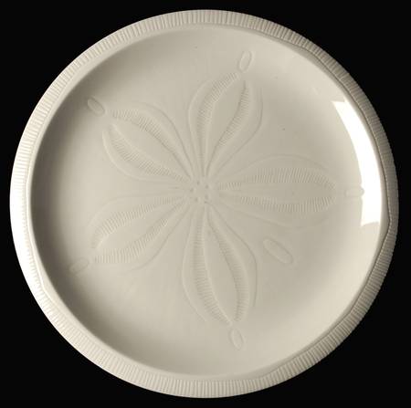 Sea Sculptures White Dinner Plate