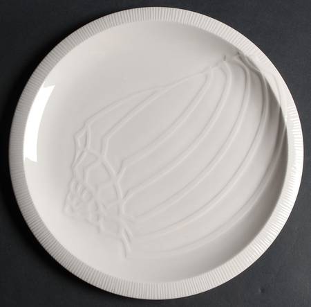 Sea Sculptures White Dinner Plate