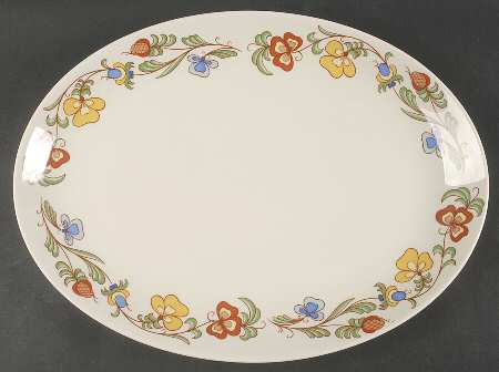 Shasta 16" Oval Serving Platter