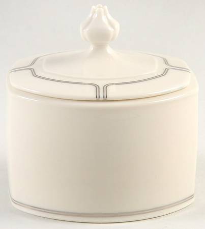 Silver Lining Sugar Bowl & Lid