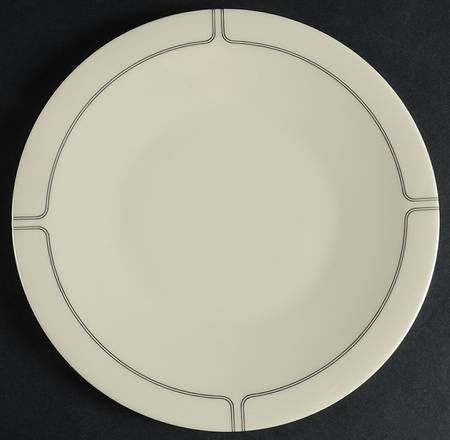 Silver Lining Salad Plate