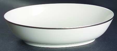 Simplicity 8" Oval Vegetable Bowl