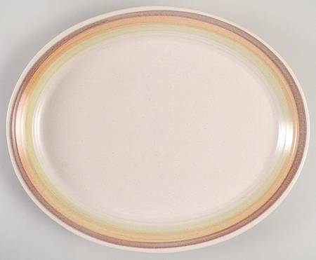 Sierra Sand 13" Oval Serving Platter
