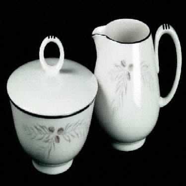 Snow Pine Sugar Bowl & Lid