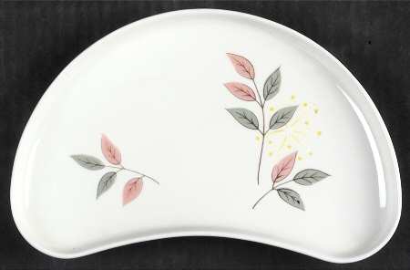 Springsong Crescent Salad Plate