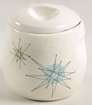 Starburst Sugar Bowl & Lid