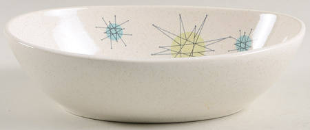 Starburst 8" Oval Vegetable Bowl