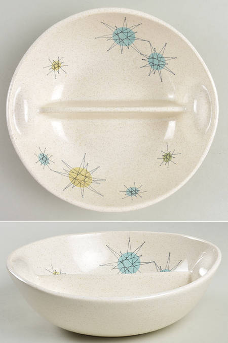 Starburst Round Divided Vegetable Bowl