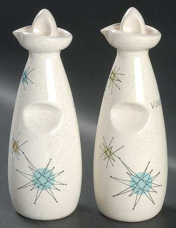 Starburst Vinegar and Oil Set with Stoppers