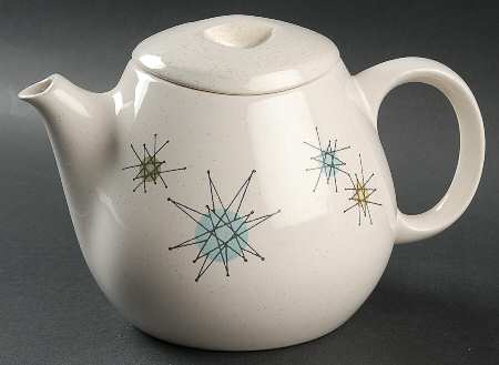 Starburst Teapot & Lid