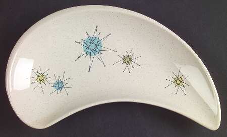 Starburst Crescent Salad Plate