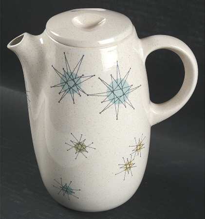 Starburst Coffee Pot & Lid