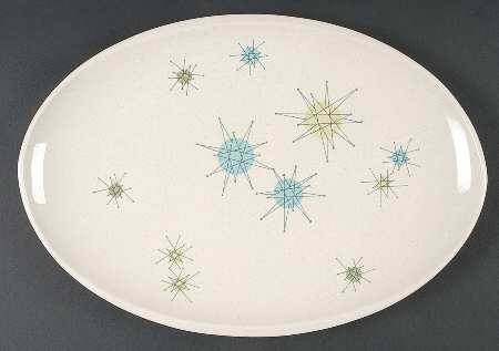 Starburst 13" Oval Serving Platter