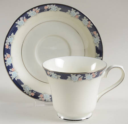 St Claire Footed Cup & Saucer Set