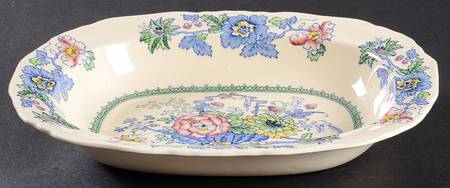 Strathmore 10" Oval Vegetable Bowl