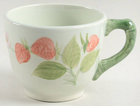 Strawberry Time Flat Cup by Franciscan