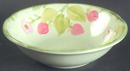 Strawberry Time Coupe Cereal Bowl