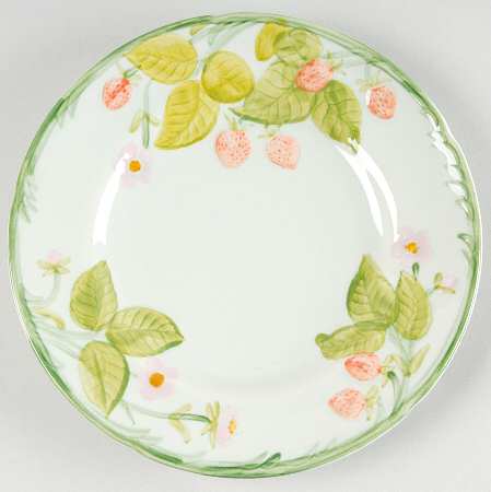 Strawberry Time Salad Plate