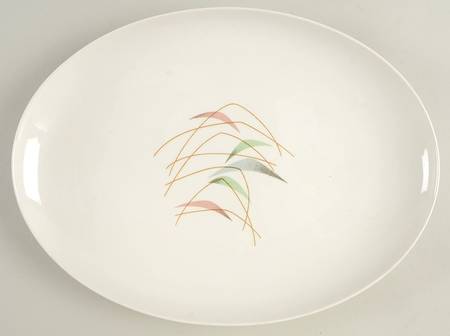 Swing Time 13" Oval Serving Platter