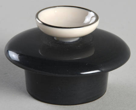 Teak (Platinum Trim) Lid for Teapot