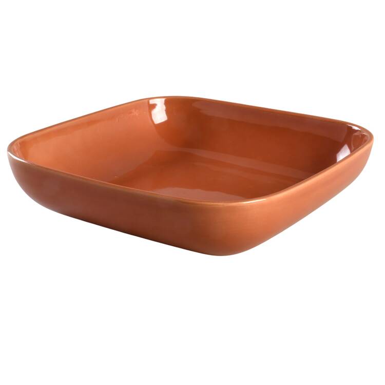 Tiempo Apricot (Copper) 10" Large Salad Serving Bowl