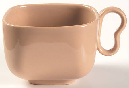Tiempo Coral Tan (Pebble) Flat Cup