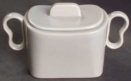 Tiempo Grey (Stone) Sugar Bowl & Lid