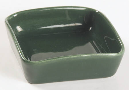 Tiempo Olive Green (Dark Green) Small Ashtray