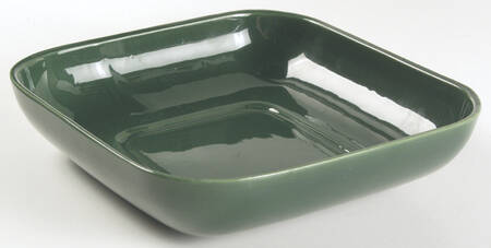 Tiempo Olive Green (Dark Green) 10" Large Salad Serving Bowl