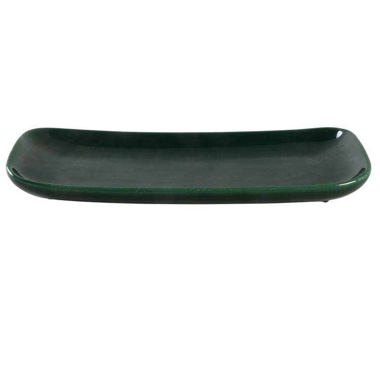 Tiempo Olive Green (Dark Green) Relish/Gravy Underplate