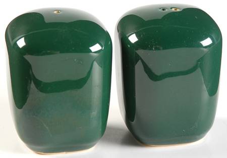 Tiempo Olive Green (Dark Green) Salt & Pepper Set