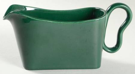 Tiempo Olive Green (Dark Green) Gravy Boat