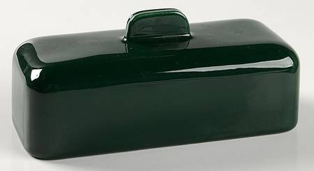 Tiempo Olive Green (Dark Green) Lid for 1/4 Lb Butter