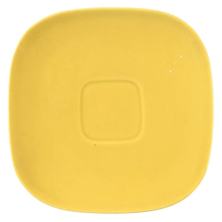 Tiempo Yellow (Mustard) Saucer