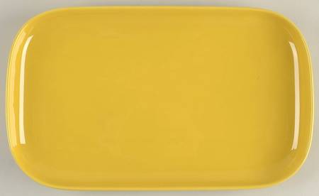 Tiempo Yellow (Mustard) 13" Oval Serving Platter
