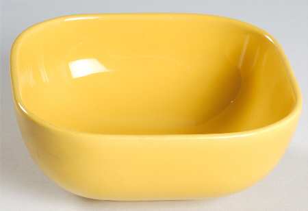 Tiempo Yellow (Mustard) Fruit/Dessert (Sauce) Bowl