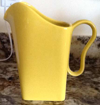 Tiempo Yellow (Mustard) 40 Oz Pitcher