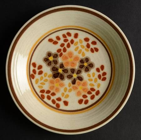 Toffee Bread & Butter Plate