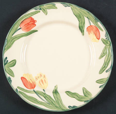 Tulip Luncheon Plate