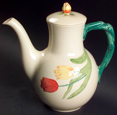 Tulip Coffee Pot & Lid