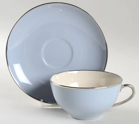 Twilight 2" Flat Cup & Saucer Set
