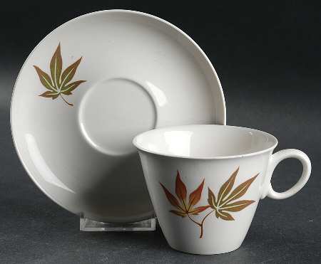 Twice Nice Flat Cup & Saucer Set