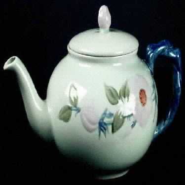 Twilight Rose Teapot & Lid