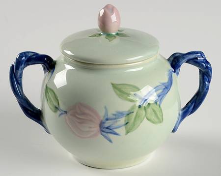 Twilight Rose Sugar Bowl & Lid