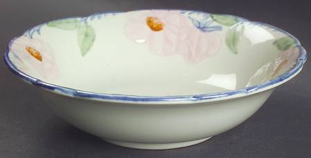 Twilight Rose 8" Round Vegetable Bowl