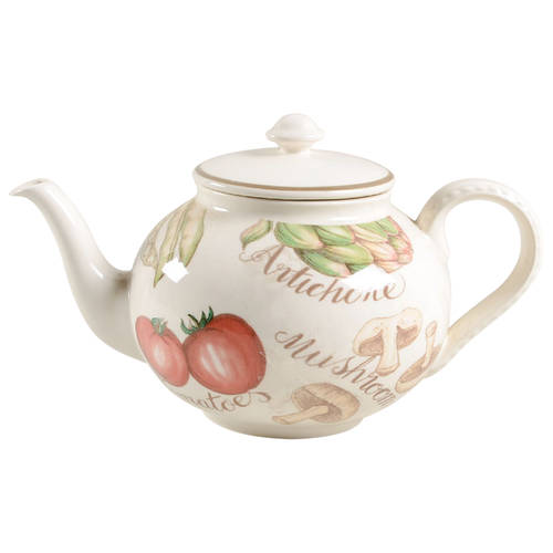 Vegetable Medley Teapot & Lid