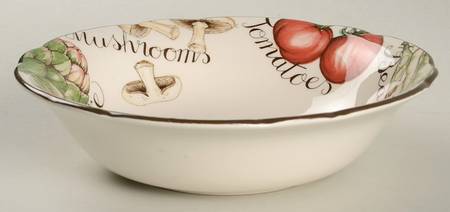Vegetable Medley 7" Round Vegetable Bowl