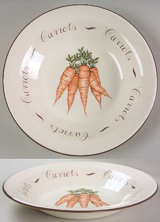 Vegetable Medley 10" Individual Pasta Bowl